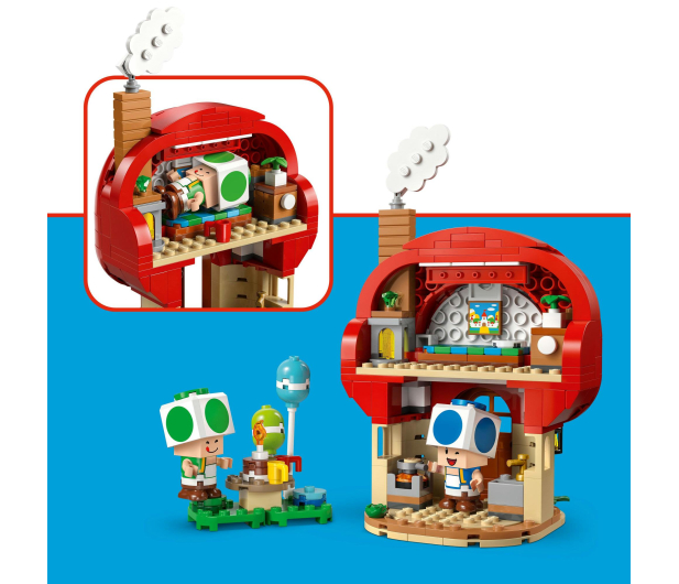 LEGO Super Mario 72041 Toad i domówka - 1331713 - zdjęcie 5